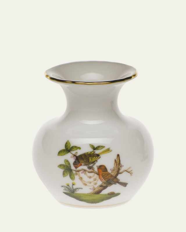 Rothschild Bird Medium Bud Vase with Lip